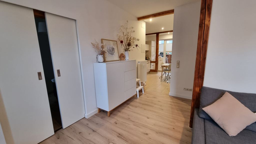 Ferienwohnung unten Links Wohnzimmer